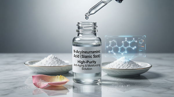 حمض N-أسيتيل نيورامينيك (حمض السياليك): محلول عالي النقاء مضاد للشيخوخة ومرطب